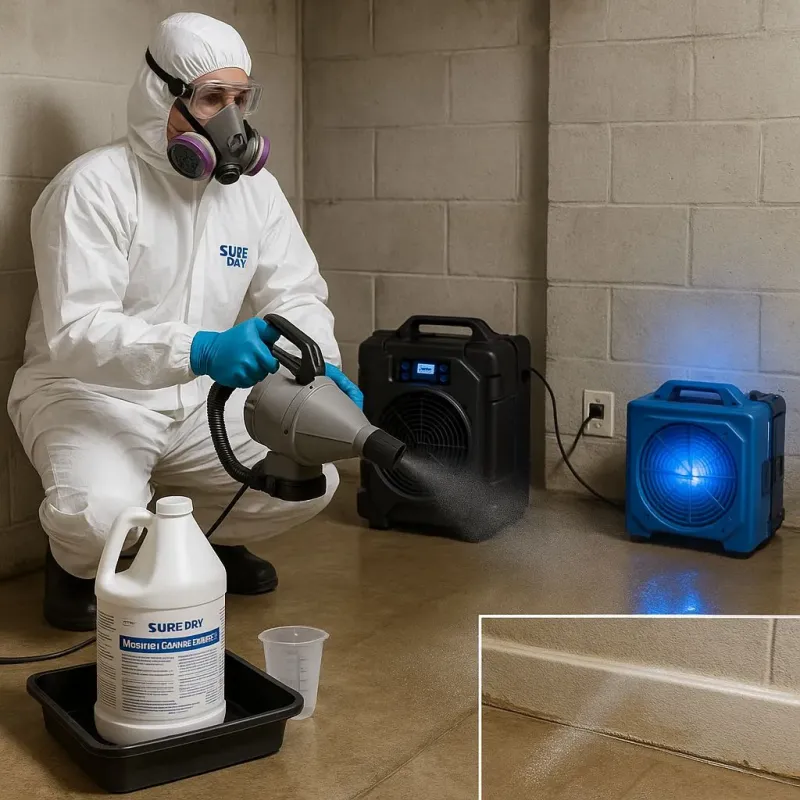 Sanitization and Odor Removal process in Maltby, WA